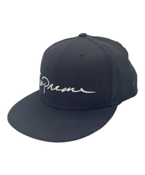 New Era（ニューエラ）New Era (ニューエラ) SUPREME (シュプリーム) キャップ ブラックの古着・服飾アイテム