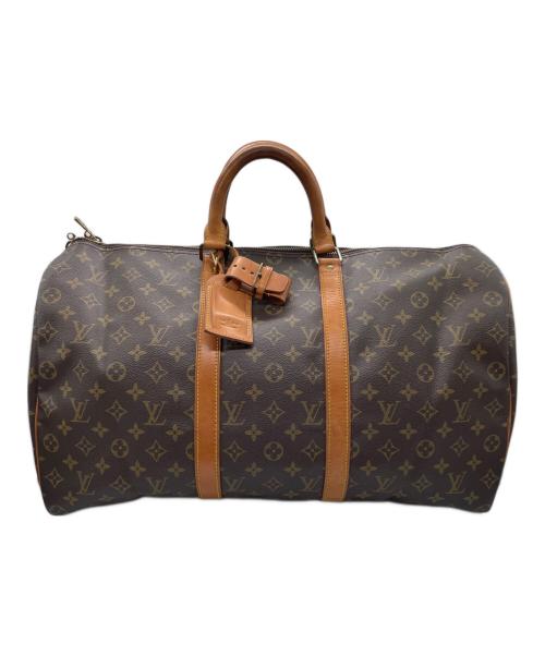 LOUIS VUITTON（ルイ ヴィトン）LOUIS VUITTON (ルイ ヴィトン) トラベルバッグ 	キーポル50 ブラウンの古着・服飾アイテム