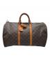 LOUIS VUITTON（ルイ ヴィトン）の古着「トラベルバッグ 	キーポル50」｜ブラウン