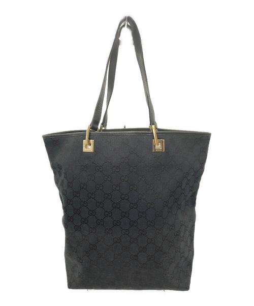 GUCCI（グッチ）GUCCI (グッチ) トートバッグ ブラックの古着・服飾アイテム