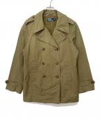 POLO RALPH LAURENポロ・ラルフローレン）の古着「ミリタリーPコート」｜オリーブ