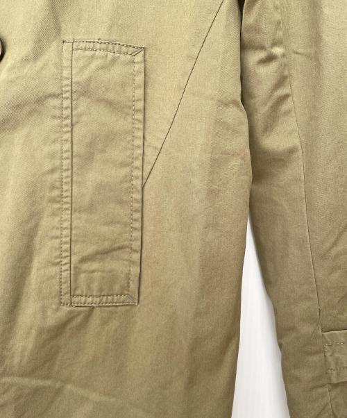 POLO RALPH LAUREN（ポロ・ラルフローレン）POLO RALPH LAUREN (ポロ・ラルフローレン) ミリタリーPコート オリーブ サイズ:Lの古着・服飾アイテム