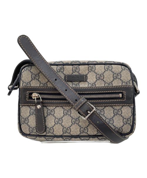 GUCCI（グッチ）GUCCI (グッチ) ショルダーバッグ GGスプリーム ブラウンの古着・服飾アイテム