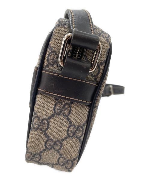 GUCCI（グッチ）GUCCI (グッチ) ショルダーバッグ GGスプリーム ブラウンの古着・服飾アイテム