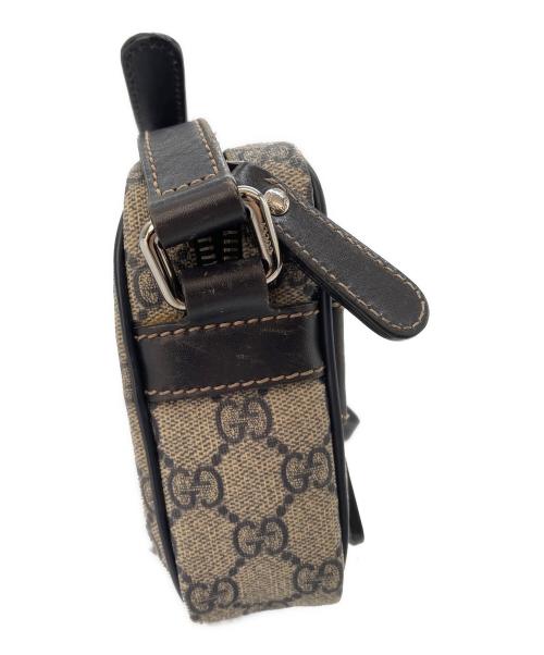 GUCCI（グッチ）GUCCI (グッチ) ショルダーバッグ GGスプリーム ブラウンの古着・服飾アイテム