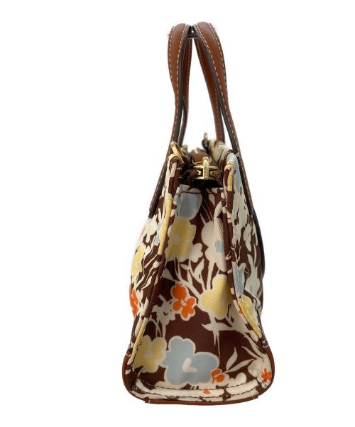 TORY BURCH（トリーバーチ）TORY BURCH (トリーバーチ) マイクロトート ブラウンの古着・服飾アイテム