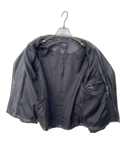 BEAMS HEART（ビームスハート）BEAMS HEART (ビームスハート) ダブルライダースジャケット ブラック サイズ:Lの古着・服飾アイテム