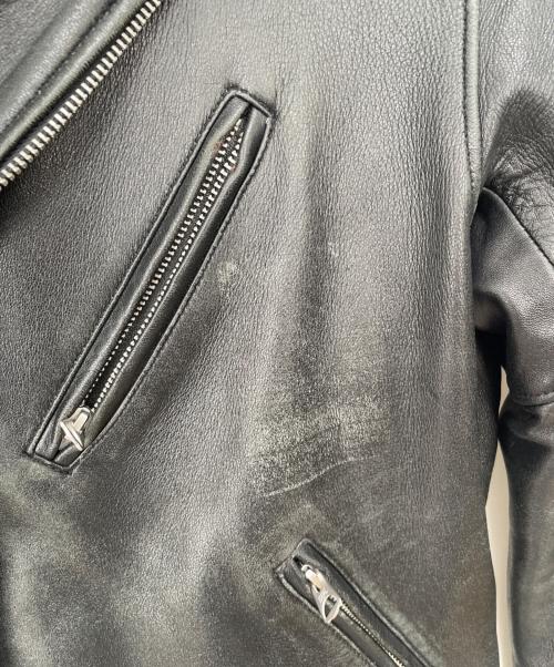 BEAMS HEART（ビームスハート）BEAMS HEART (ビームスハート) ダブルライダースジャケット ブラック サイズ:Lの古着・服飾アイテム