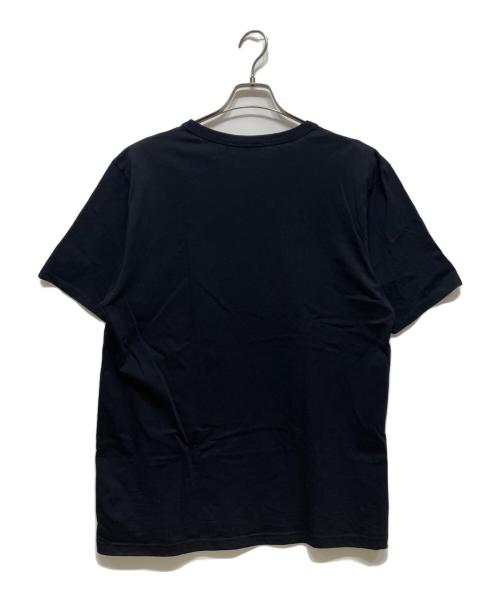 maison kitsune（メゾンキツネ）MAISON KITSUNE (メゾンキツネ) 半袖カットソー ブラック サイズ:XXLの古着・服飾アイテム