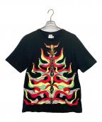 WACKO MARIA×WOLFSHEADワコマリア×ウルフズヘッド）の古着「半袖カットソー」｜ブラック