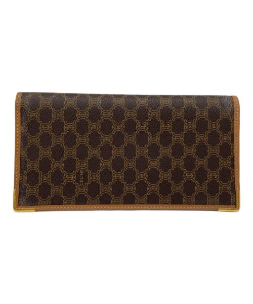 CELINE（セリーヌ）CELINE (セリーヌ) 札入れ ブラウンの古着・服飾アイテム