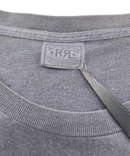 RRL（ダブルアールエル）RRL (ダブルアールエル) 半袖カットソー ネイビー サイズ:Lの古着・服飾アイテム