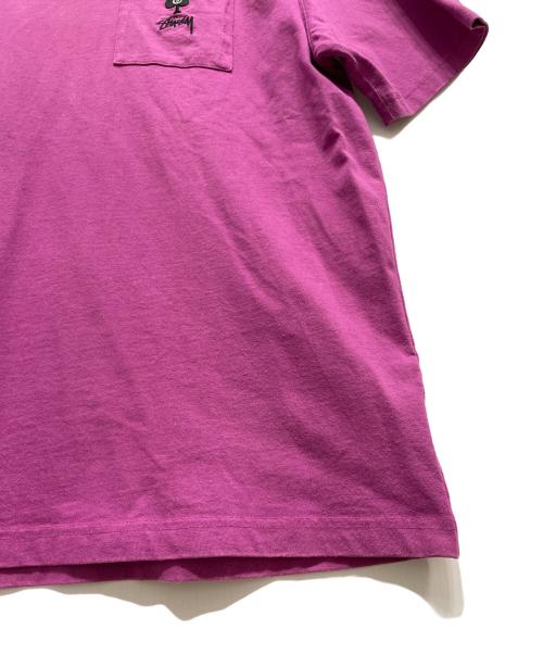 stussy（ステューシー）stussy (ステューシー) 半袖カットソー パープル サイズ:XLの古着・服飾アイテム