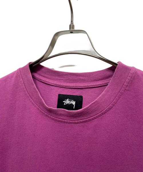 stussy（ステューシー）stussy (ステューシー) 半袖カットソー パープル サイズ:XLの古着・服飾アイテム