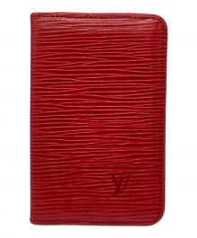 LOUIS VUITTON（ルイ ヴィトン）の古着「カードケース」｜レッド