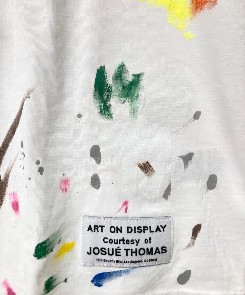 LANVIN（ランバン）LANVIN (ランバン) GALLERY DEPT (ギャラリー デプト) 半袖カットソー ホワイト サイズ:Lの古着・服飾アイテム