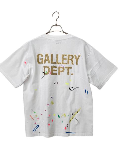 LANVIN（ランバン）LANVIN (ランバン) GALLERY DEPT (ギャラリー デプト) 半袖カットソー ホワイト サイズ:Lの古着・服飾アイテム