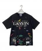 LANVIN×GALLERY DEPTランバン×ギャラリー デプト）の古着「半袖カットソー」｜ブラック