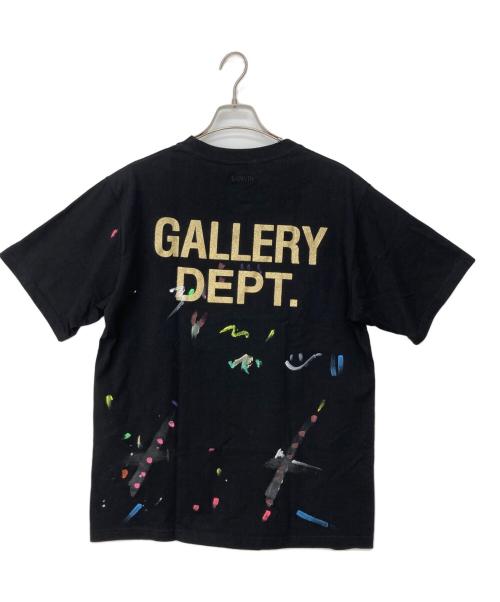 LANVIN（ランバン）LANVIN (ランバン) GALLERY DEPT (ギャラリー デプト) 半袖カットソー ブラック サイズ:Mの古着・服飾アイテム