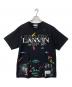 LANVIN（ランバン）の古着「半袖カットソー」｜ブラック