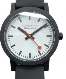 MONDAINE（モンディーン）の古着「腕時計」｜ブラック