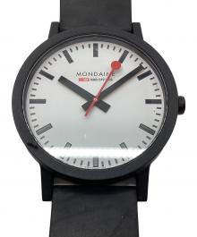 MONDAINE（モンディーン）の古着「腕時計」｜ブラック