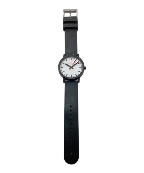 MONDAINE（モンディーン）MONDAINE (モンディーン) 腕時計 ブラックの古着・服飾アイテム