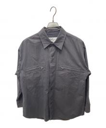 MHL（エムエイチエル）の古着「シャツジャケット」｜ブラック
