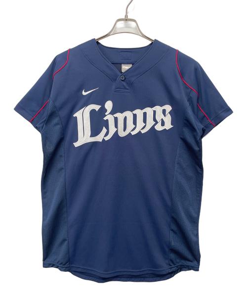 NIKE（ナイキ）NIKE (ナイキ) プラクティスユニフォーム ネイビー サイズ:XLの古着・服飾アイテム