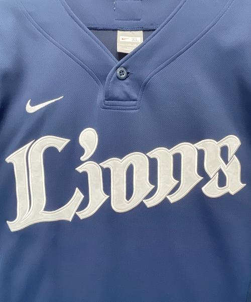 NIKE（ナイキ）NIKE (ナイキ) プラクティスユニフォーム ネイビー サイズ:XLの古着・服飾アイテム