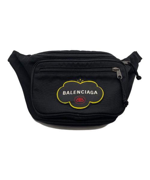 BALENCIAGA（バレンシアガ）BALENCIAGA (バレンシアガ) ウエストポーチ ブラックの古着・服飾アイテム