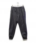 Needlesニードルズ）の古着「サイドラインシームポケットイージーパンツ」｜グレー×パープル