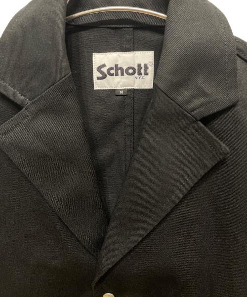 Schott（ショット）Schott (ショット) ブルゾン ブラック サイズ:Ｍの古着・服飾アイテム