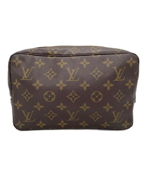 LOUIS VUITTON（ルイ ヴィトン）LOUIS VUITTON (ルイ ヴィトン) コスメポーチ ブラウンの古着・服飾アイテム