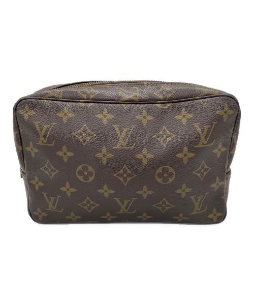 LOUIS VUITTON（ルイ ヴィトン）LOUIS VUITTON (ルイ ヴィトン) コスメポーチ ブラウンの古着・服飾アイテム