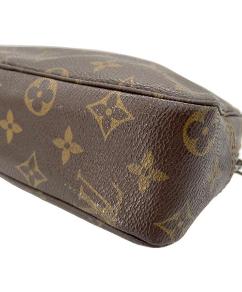 LOUIS VUITTON（ルイ ヴィトン）LOUIS VUITTON (ルイ ヴィトン) コスメポーチ ブラウンの古着・服飾アイテム