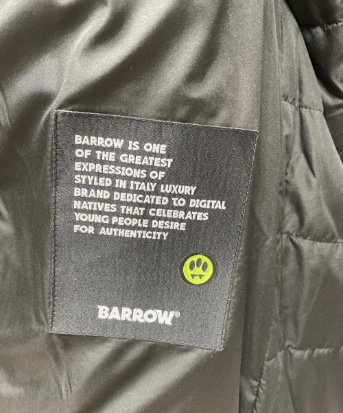 BARROW（バロー）BARROW (バロー) 中綿ジャケット ブラック サイズ:48の古着・服飾アイテム