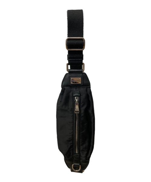 DOLCE & GABBANA（ドルチェ＆ガッバーナ）DOLCE & GABBANA (ドルチェ＆ガッバーナ) ボディバッグ ブラックの古着・服飾アイテム