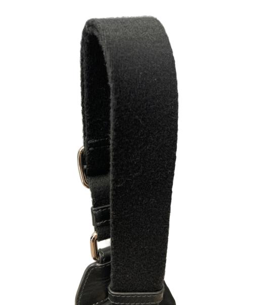 DOLCE & GABBANA（ドルチェ＆ガッバーナ）DOLCE & GABBANA (ドルチェ＆ガッバーナ) ボディバッグ ブラックの古着・服飾アイテム