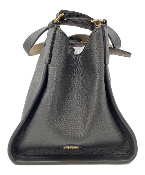 A.D.M.J.（エーディーエムジェイ）A.D.M.J. (エーディーエムジェイ) ハンドバッグ ブラックの古着・服飾アイテム