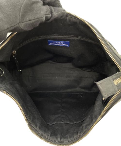 BURBERRY BLUE LABEL（バーバリーロンドンブルーレーベル）BURBERRY BLUE LABEL (バーバリーロンドンブルーレーベル) ショルダーバッグ ブラックの古着・服飾アイテム