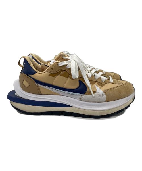 NIKE（ナイキ）NIKE (ナイキ) sacai (サカイ) VAPORWAFFLE(ヴェイパーワッフル) ベージュ×ネイビー サイズ:25.5の古着・服飾アイテム