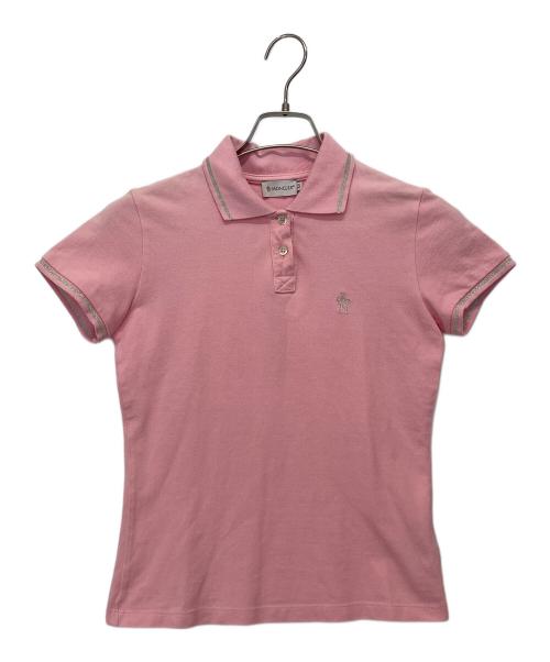 MONCLER（モンクレール）MONCLER (モンクレール) ポロシャツ ピンク サイズ:XSの古着・服飾アイテム