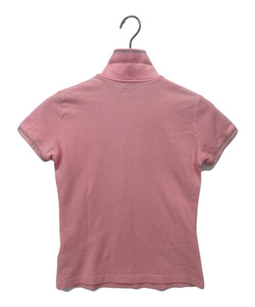 MONCLER（モンクレール）MONCLER (モンクレール) ポロシャツ ピンク サイズ:XSの古着・服飾アイテム