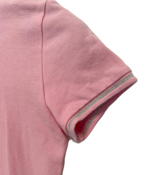 MONCLER（モンクレール）MONCLER (モンクレール) ポロシャツ ピンク サイズ:XSの古着・服飾アイテム