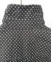 中古・古着 BLACK COMME des GARCONS (ブラックコムデギャルソン) ドットシャツ ブラック×ホワイト サイズ:M：5000円
