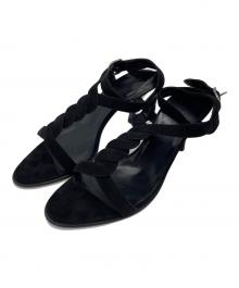 HERMES（エルメス）の古着「ヒールサンダル トルサード」｜ブラック