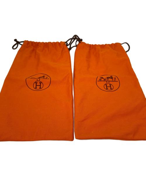 HERMES（エルメス）HERMES (エルメス) ヒールサンダル トルサード ブラック サイズ:37の古着・服飾アイテム