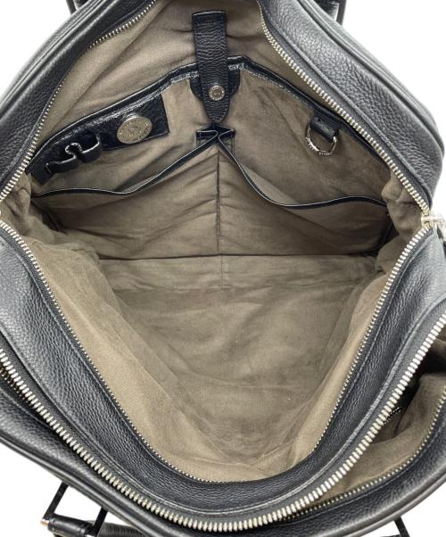 PELLE MORBIDA（ペッレモルビダ）PELLE MORBIDA (ペッレモルビダ) ビジネスバッグ ブラックの古着・服飾アイテム
