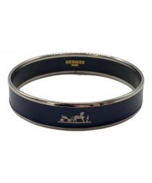 HERMES（エルメス）の古着「エマイユPM」｜ネイビー×シルバー